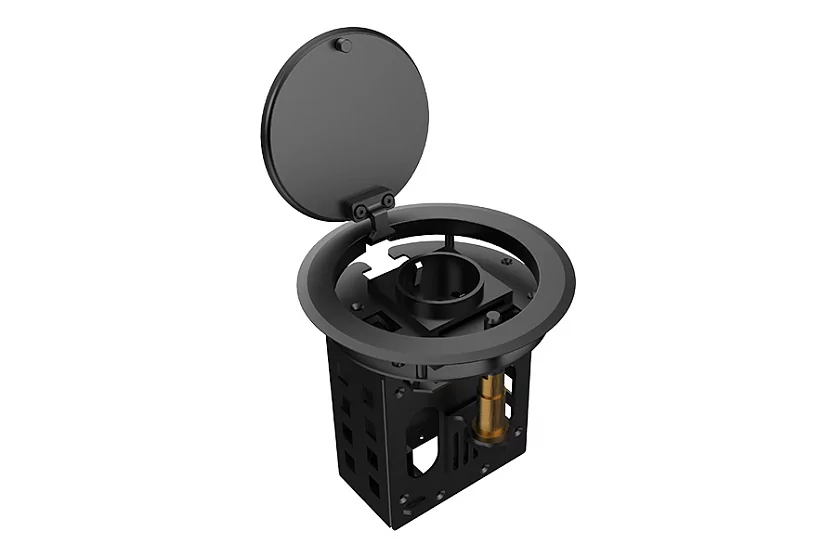 Лючок врезной в стол Wize Pro WRTS-RRTQ-B Лючок врезной в стол Wize Pro WRTS-RRTQ-B
