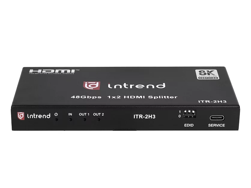 Усилитель-распределитель HDMI 1:2 Intrend ITR-2H3 Усилитель-распределитель HDMI 1:2 Intrend ITR-2H3