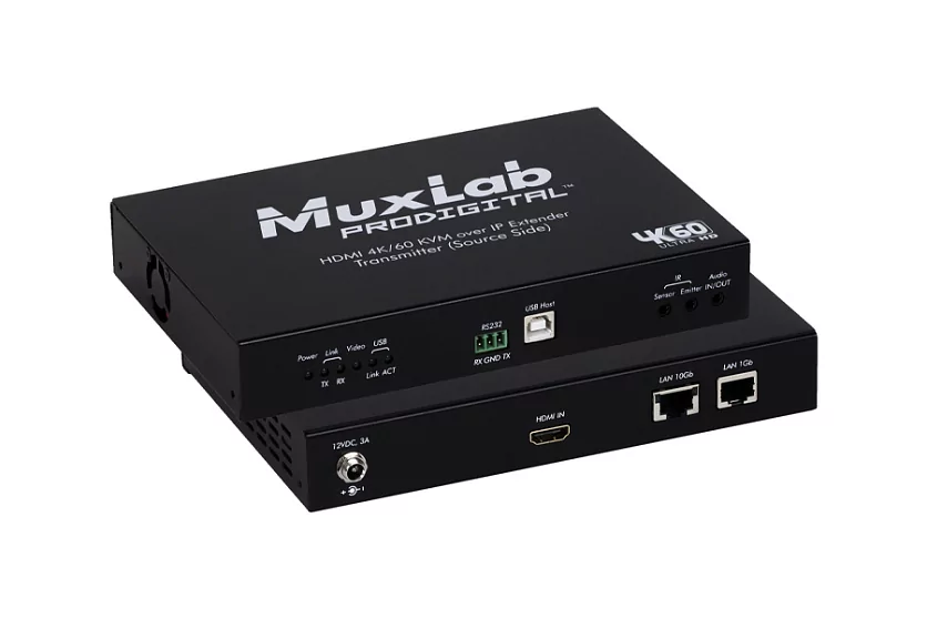 Передатчик HDMI KVM OVER IP MuxLab 500760-TX-KVM Передатчик HDMI KVM OVER IP MuxLab 500760-TX-KVM