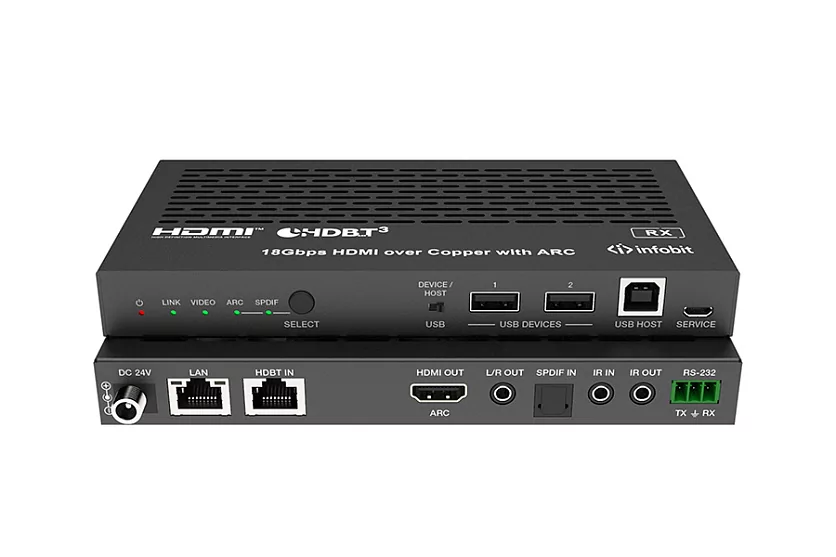 Приемник сигнала HDMI,USB Infobit iTrans E100V3K-R Приемник сигнала HDMI,USB Infobit iTrans E100V3K-R