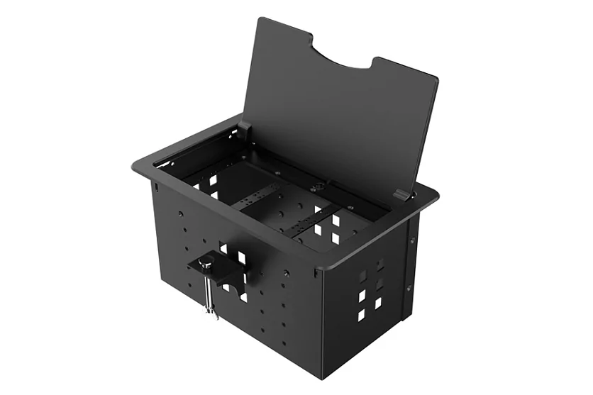 Прямоугольный металлический корпус Wize Pro WRTS-12BOX-B Прямоугольный металлический корпус Wize Pro WRTS-12BOX-B